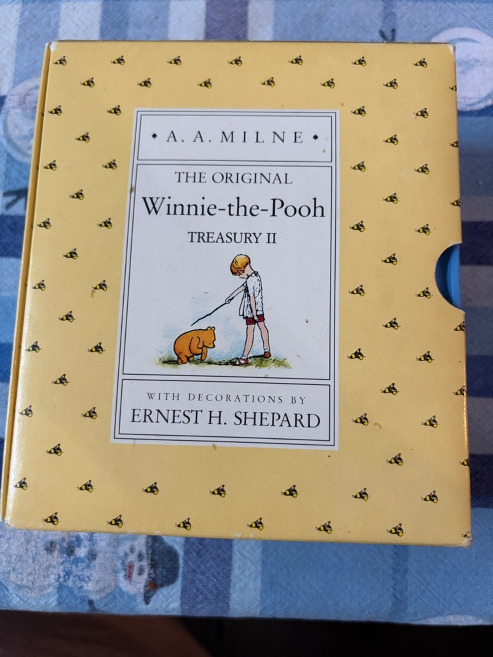 A.A. Milne "Winnie-the-Pooh Treasury II" Boxed Book Set - Yellow